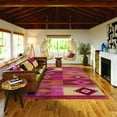 thumbnail image 7 of Addison Rugs Indoor/ Outdoor Sonora Boho Medallions Washable Rug 9' x 12' - Pink, 7 of 7