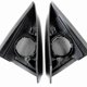 thumbnail image 4 of Set Car Front Door Speaker Audio Cover Horn Tweeter Loudspeaker Cover, 4 of 5