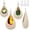 Off-White, variant on Boho Style Handwoven Cotton Rope Hanging Wall Basket, Teardrop Net Storage for Vegetables, Onions, Potatoes and Fruits, Decorative Wall Hanging Basket with Hooks for Home Kitchen