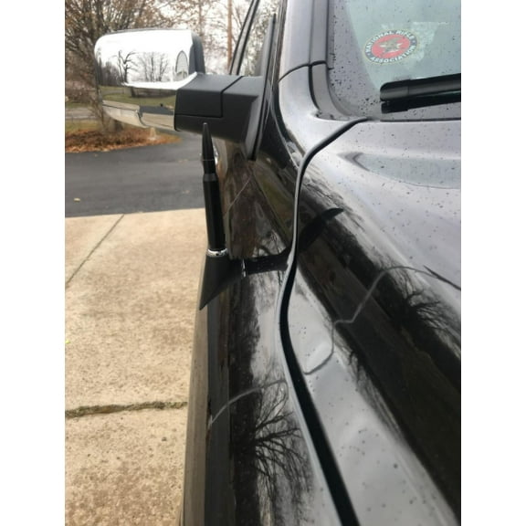 Bullet Style 0.5 Cal Black Antenna Mast Rod AM/FM for DODGE DAKOTA 1997-2011 New