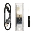 thumbnail image 2 of Boîtier Adaptateur de Disque SSD, Portable 10Gbps M.2 NVMe Boîtier SSD JMS583 Puce pour SSD 2230 2242 2260 2280, 2 of 7
