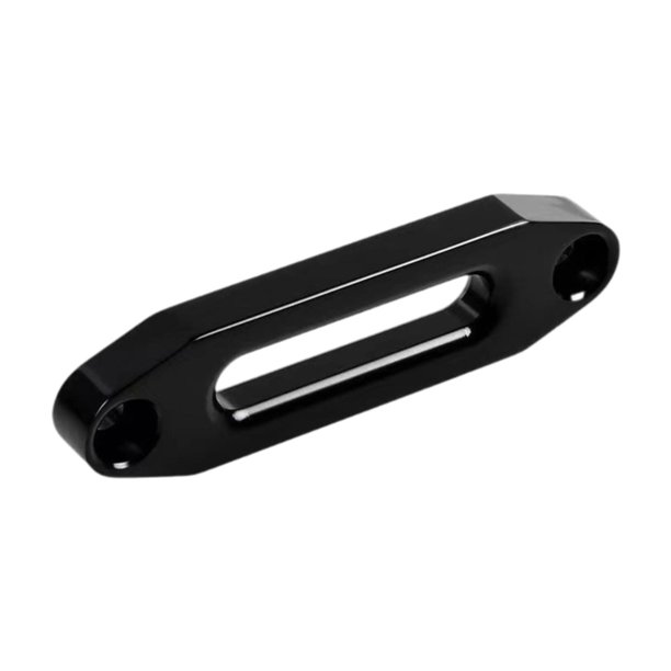 Accesorio de guía para cabrestante de 124 mm, fácil de instalar y práctico para reemplazar la guía de cabrestante Hawse Negro