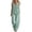 Mint Green, variant on Two Piece Pant Set For Women Pocket Park Walk Leisure Summer Casual Pull On Travel Wear For Weekend For Vacation For Beach Easy Care Loose Fit Relaxed Fit