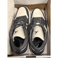 thumbnail image 3 of Ni - ke Ni - ke Air Jordan 1 Low Shoes Dark Gray Sail White DC0774-102 Women's 10.5 Men's 9, 3 of 5