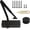 Black, variant on Commercial Door Closer Heavy Duty - Door Automatic Closer Adjustable Spring Size 2-4 - Automatic Door Closers for Home and Commercial Entrances - Non Handed - Fit Doors up to 220 LBS
