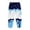 Blue, variant on JIAYUE Boys Jogger Pants Elastic Drawstring Waist Sweatpants Drip Graphic Print Cuffed Ankle Trousers For Casual Outings