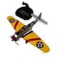 thumbnail image 1 of Modelo de avión a escala 1/72 con soporte, modelo de avión coleccionable, caza biplaza para escritorio, estantería, cafetería y decoración., 1 of 9