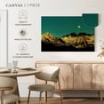 thumbnail image 5 of Elephant Stock Golden Mountain Range Wall Art - Horizontal Canvas Wall Art - Living Room Wall Decor - Nature Canvas - Black And Teal Decor - 12" x 8", 5 of 8