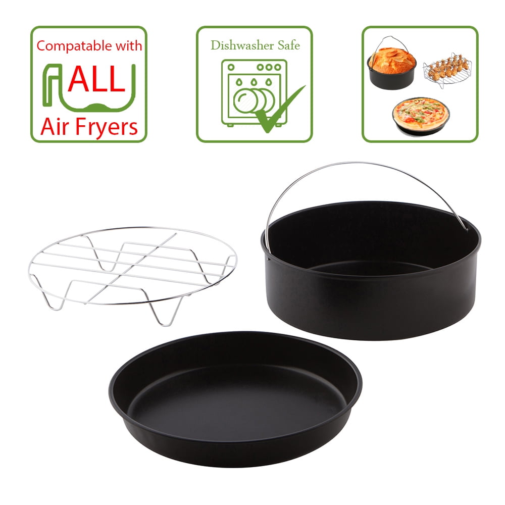 Air Fryer Cooking & Baking Accessory Pack. 3 Piece Air fryer