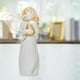 thumbnail image 5 of Estatua de ángel de resina pintada interior al dormitorio adornos , Angel Girl 3 Blanco, 5 of 8
