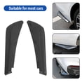 thumbnail image 3 of 2PCS Car Rear Bumper Diffuser Spoilers Canard Protector ABS Rustproof Heatproof Universal Fit with Aerodynamic Design for Most Vehicles, 3 of 7
