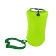 thumbnail image 4 of Boya de natación inflable, burbuja de natación, totalmente impermeable, PVC, bolsa de equipo de alta visibilidad para kayakistas, rafting, triatletas. Amarillo Verde, 4 of 8