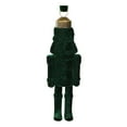 thumbnail image 2 of Dserhfy Flocking Nutcracker Hanging Ornament Decorative Nutcrackers Statue Christmas Soldier Charm Holiday Tree Decoration Pendant, 2 of 8