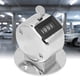 thumbnail image 4 of BERM Tally Counter 4-Digits Silver Aluminium Alloy Handheld Counting Tool with Base, 4 of 5