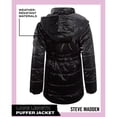 thumbnail image 6 of Steve Madden Girls Puffer Jacket Insulated Quilted Long Length Winter Parka Long Puffer Jacket, 6 of 7