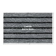 thumbnail image 3 of Mineral Spring Pure Bath Home Stripe Tufted Polyester Bath Rug, Black, 20" x 32", 3 of 7