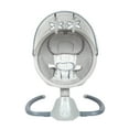 Monbebe Tranquility Bluetooth Enabled Indoor Baby Swing, Plaid