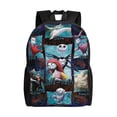 thumbnail image 1 of Nightmare Before Christmas School Backpack For Teen Girls Middle School Bag Laptop Bags, 1 of 5