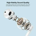 thumbnail image 3 of PYYNA-for iPhone 17e 17 Pro Max Air, Earbuds Wireless Earphones Bluetooth Headphones Wire Less Blue Tooth Ear Buds Headset Ear Phones for iPhone 16e, 16, 16 Pro, 16 Plus, 15 14 13 12 11 Mini SE XR X, 3 of 4