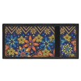 thumbnail image 4 of POLERO Colorful Floral Geometric Children's Wallet, Polyester Toddler Wallets for Travel, Waterproof Easy Access Kids Trifold Wallet, 4 of 6
