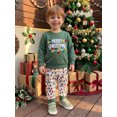 thumbnail image 3 of Cjfdfy Toddler Baby Boys Girl Christmas Outfits It's A Beaut Clark Long Sleeve Sweatshirt Christmas Lights Pants Little Baby Cute My First Christmas Holiday Fall Winter Outfit 6M-4Y  ﻿, 3 of 9