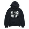 thumbnail image 2 of Sleigh All Day Block Distressed - Women's Graphic Hoodie, 2 of 4