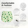 thumbnail image 5 of Disketp Avocado Print Women's Shorts Workout Shorts for Athletic Gym Running Shorts with Phone Pockets Medium, 5 of 8