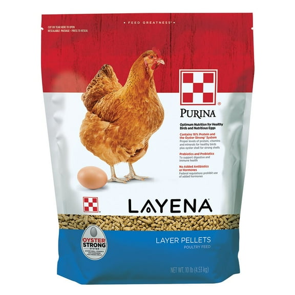 Purina Animal Nutrition (C)Layena Pellets 10LB(4)