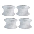 thumbnail image 1 of 4 protectores de manillar antirrayas, color plata Plata 4PCS, 1 of 8