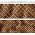 thumbnail image 6 of Soimoi 100% Cotton Canvas Fabric - Geometric Print, Brown | 56" Wide | Sold By 10 Yard | Medium Weight Upholstery Fabric for Home Dcor, Bags & DIY Projects, 6 of 7