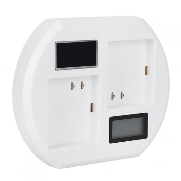 Cargador rápido de batería USB para cámara de video SEIVI para Arlo Pro 2/Pro/Walk Light, cargador de base inteligente LCD de carga dual