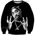thumbnail image 2 of Sudadera con estampado 3D de rapero y cantante de rock Tupac, sudadera de manga larga, jersey de cuello redondo de gran tamaño, sudadera informal para hombre, sudadera para jóvenes, 2 of 5
