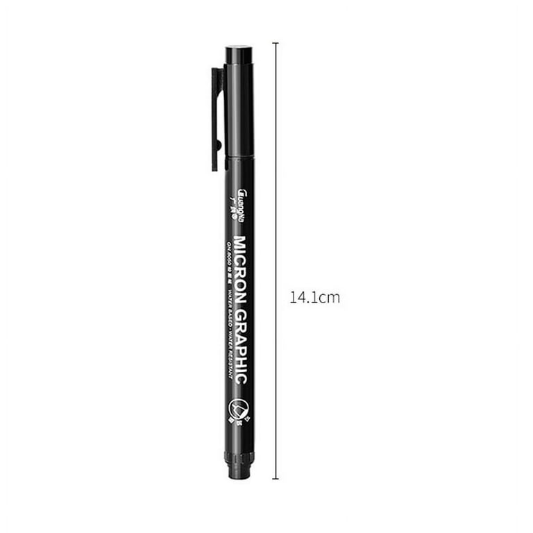 Mr. Pen- Black Fineliners, Fine Point Pens, 0.25mm, 4 Pack, Bible Pens No  Bleed, Fine Tip Pens, Ultra Fine Point Pens, Black