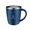 bule, variant on 16oz Double Wall Stainless Steel Mug with Handle, Splash Lid, Airtight for Hot & Iced Coffee(Blue)