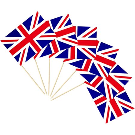 

Cupcakes United Kingdom Flag Picks British Toothpicks 150pcs 2022 Jubilee 70th Decorations Union Jack Flag Picks The 70 Years Jubilee Party Decorations Burger Ornament Cupcake