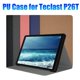 thumbnail image 1 of de PU para Tableta P26T de 10,1 Pulgadas de PU + Soporte de Tableta de TPU P26T Protectora de 10,1 Pulgadas Dorada, 1 of 10