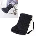 thumbnail image 1 of Cast Foot Warmer Cast Sock Lace Up Design Comfortable Thickened Keep Warm Foot Cast Toe Cover Sock For Leg Ankle Foot, 1 of 5