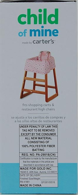 child of mine shopping cart cover