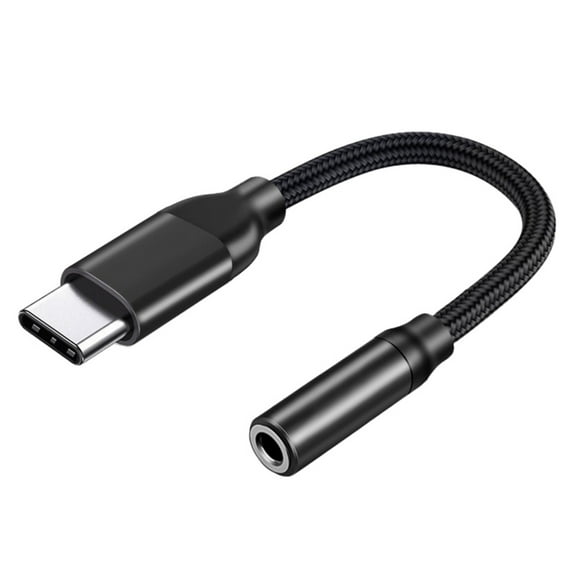 KIQ 3.5mm AUX Audio to USB Cable-Black