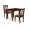 thumbnail image 2 of East West Furniture Dining Room Set Mahogany, NDCL3-MAH-C, 2 of 5