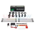 thumbnail image 6 of LEDGlow 6pc Expandable Million Color Pro SMD Interior Underdash Lighting Kit, 6 of 6