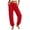 Red -BE37, variant on Dwellite Women's Barrel Sweatpants Baggy Fleece Wide Leg Track Pants Elastic Waisted Lounge all Winter Trousers with Pockets Orange 2XL