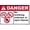 Warning Sign 3, variant on Metal Tin Sign Warehouse Authorized Personnel Only No Entry - 8"x12" Caution Alert Safety Sign, Outdoor Decoration for Warehouse, Factory, Storage