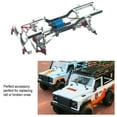 thumbnail image 2 of ZheElen 1x Precision Car Frame For MN 1/12 D90 RC Car Accessories Replacement Parts Silver, 2 of 6