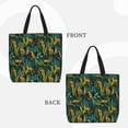 thumbnail image 2 of Easygdp Jungle Leopard Yellow Bolsa Tote para Mujer, Bolso de Hombro para Trabajo, Playa, Viajes, Compras y Supermercado, 2 of 7