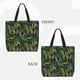 thumbnail image 2 of Easygdp Jungle Leopard Yellow Bolsa Tote para Mujer, Bolso de Hombro para Trabajo, Playa, Viajes, Compras y Supermercado, 2 of 7