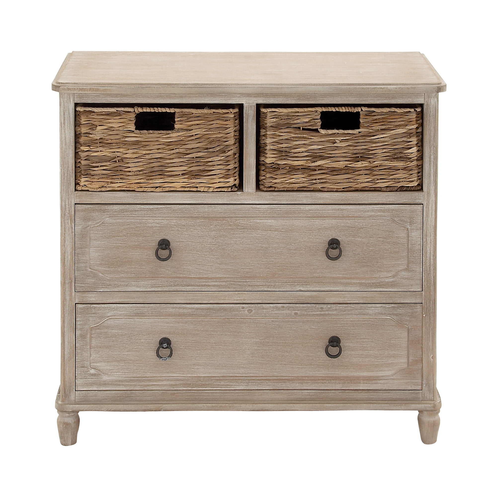 DecMode 32" x 32" Grey Wood Traditional Storage Unit - Walmart.com
