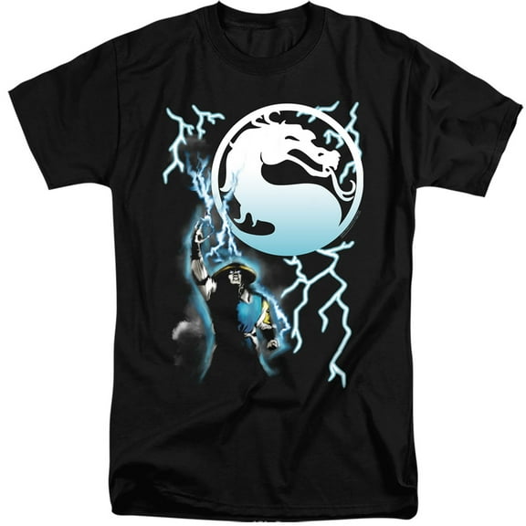 Mortal Kombat Klassic - Raiden - Tall Fit Short Sleeve Shirt - X-Large