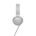 thumbnail image 3 of Sony headphone Deep bass model MDR-XB550AP : Foldable With remote control and microphone white MDR-XB550AP IN, 3 of 5