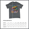 thumbnail image 5 of Tee Hunt Dean Russo Cute Lazy Sloth T-Shirt Funny Wild Life Colorful Men's Tee, Charcoal, X-Large, 5 of 5